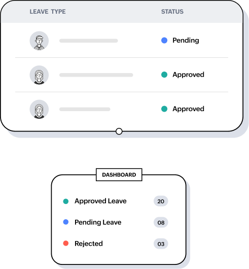 Leave and attendance automation