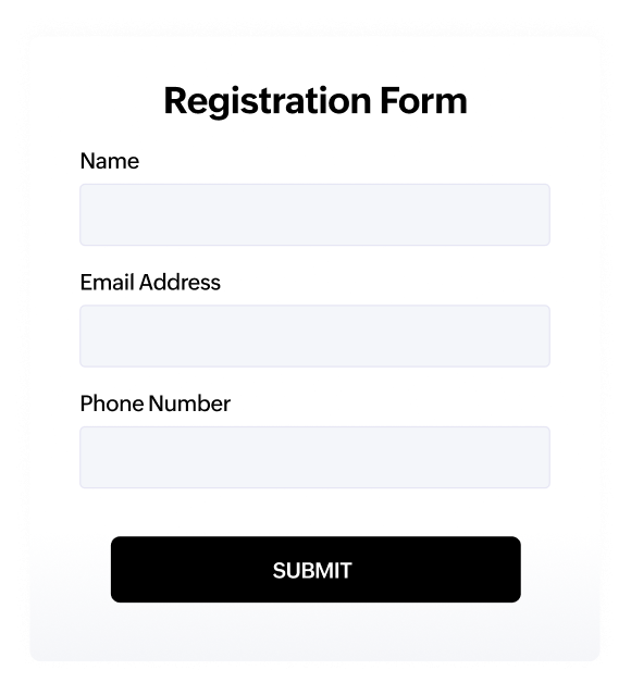 Standard Online Forms