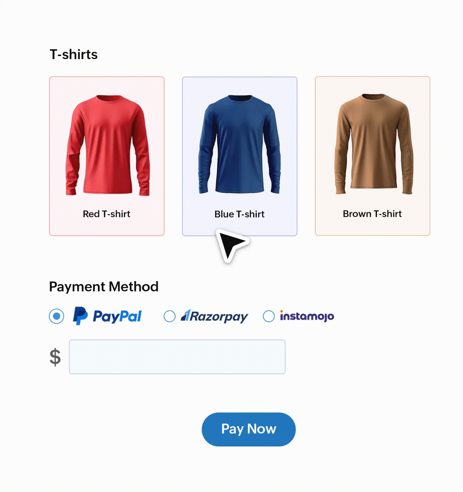 Assign values for choice fields