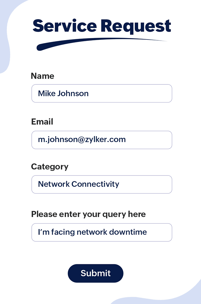 Customer support ticketing
