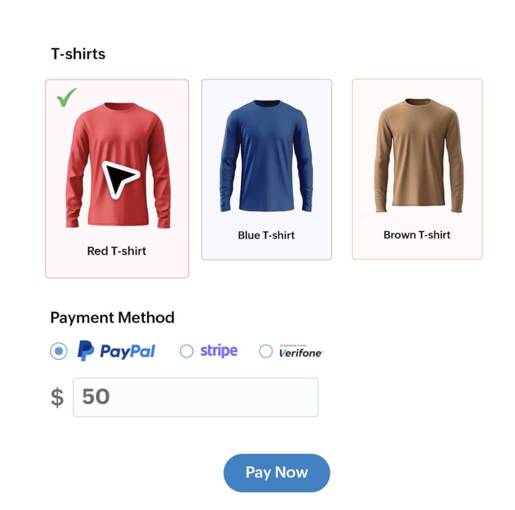 Online HTML form builder - Zoho Forms
