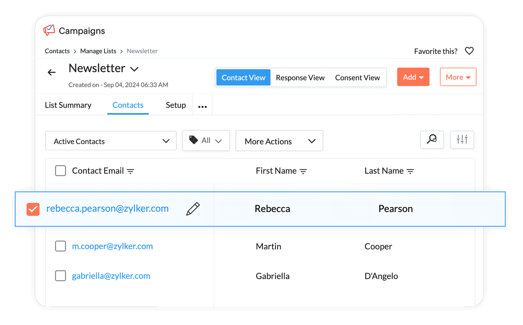 Zoho Campaigns Integration - Zoho Forms