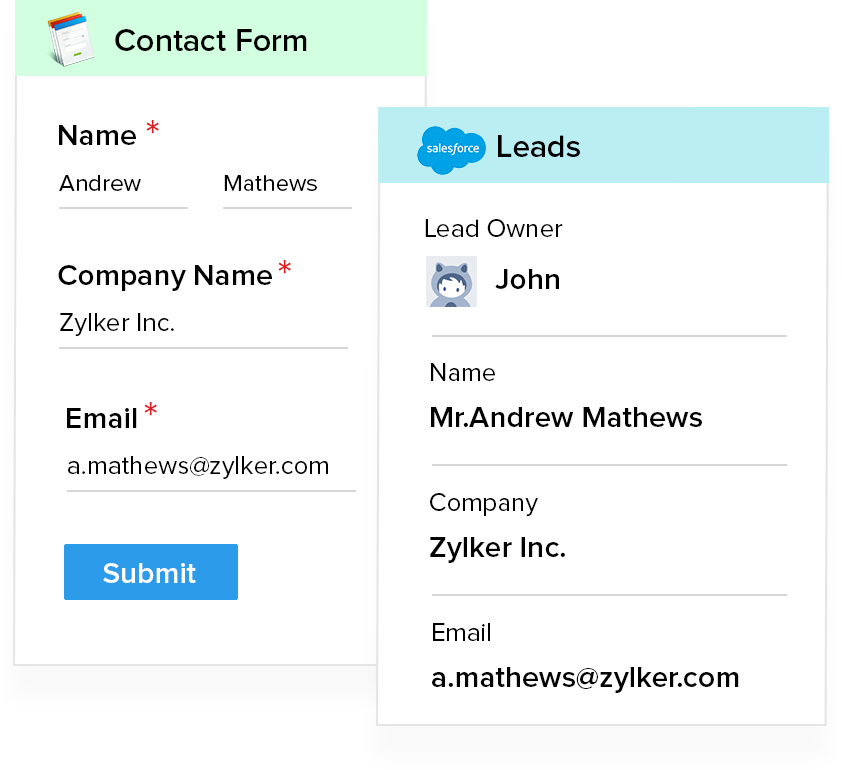 Salesforce Mobile Forms - Zoho Forms
