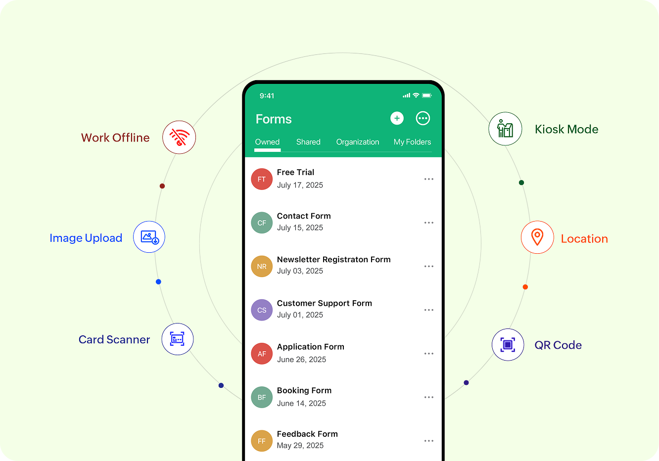Advanced mobile features 