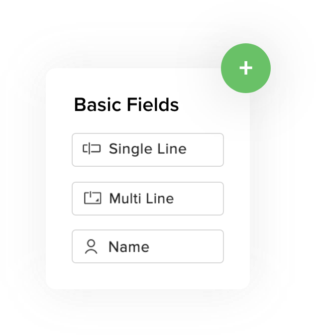 Drag-and-drop form builder