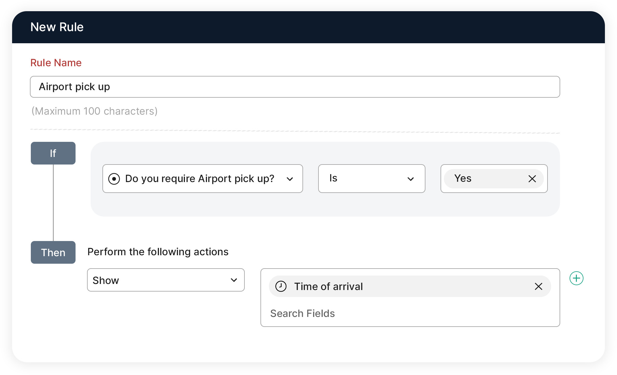 Conditional rules made easy