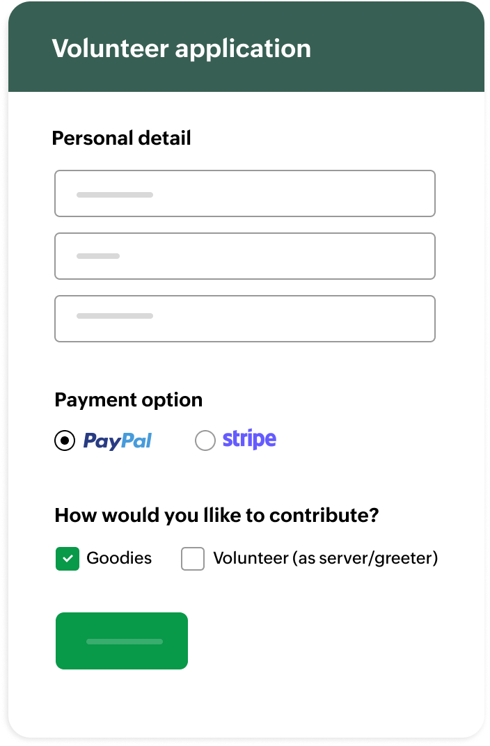 Build user-friendly donation forms