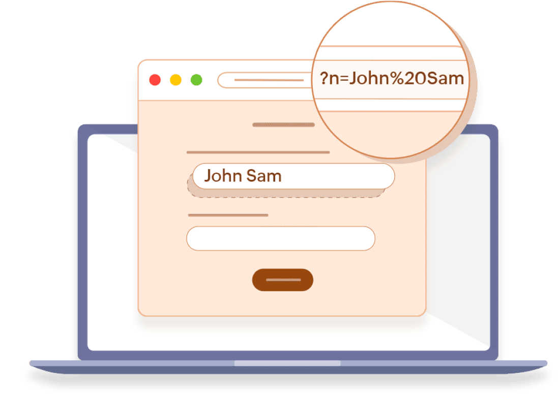 Prefilled forms for returning customers