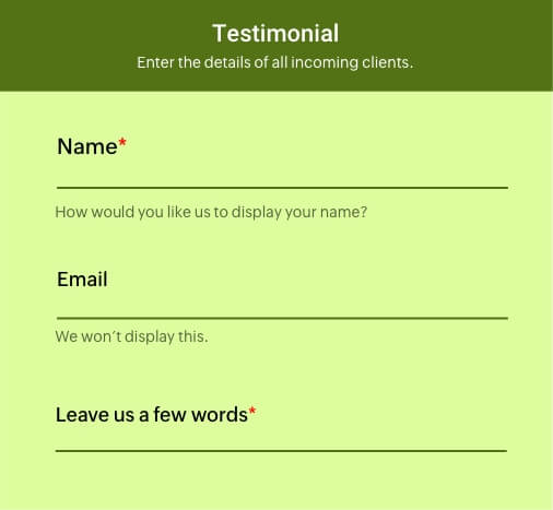 Zoho Forms Templates