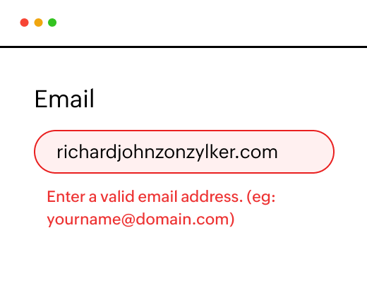 Highlighted critical information