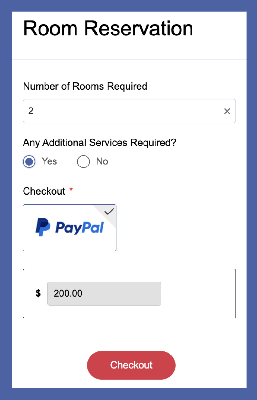 Payment forms