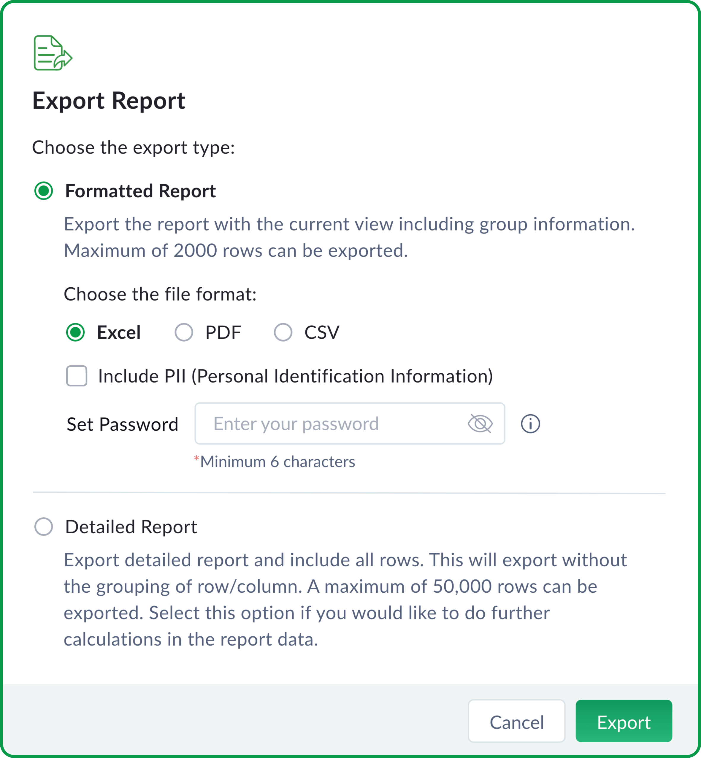 Foster growth with reports