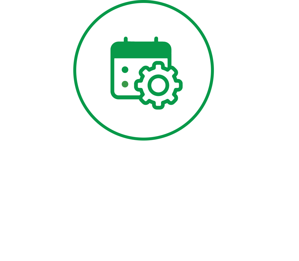 Set up a maintenance schedule