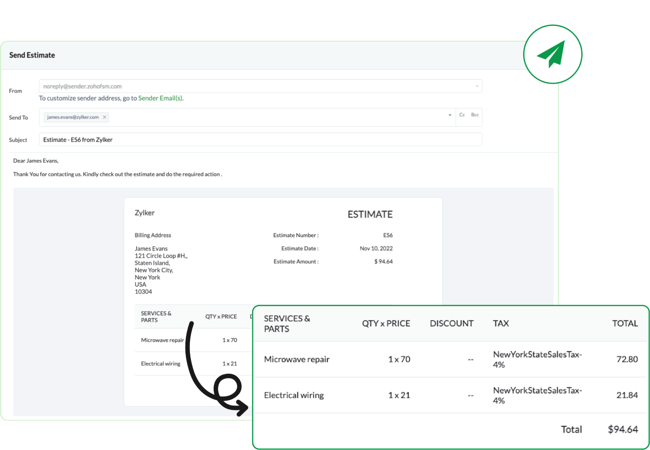 Personalize customer communication