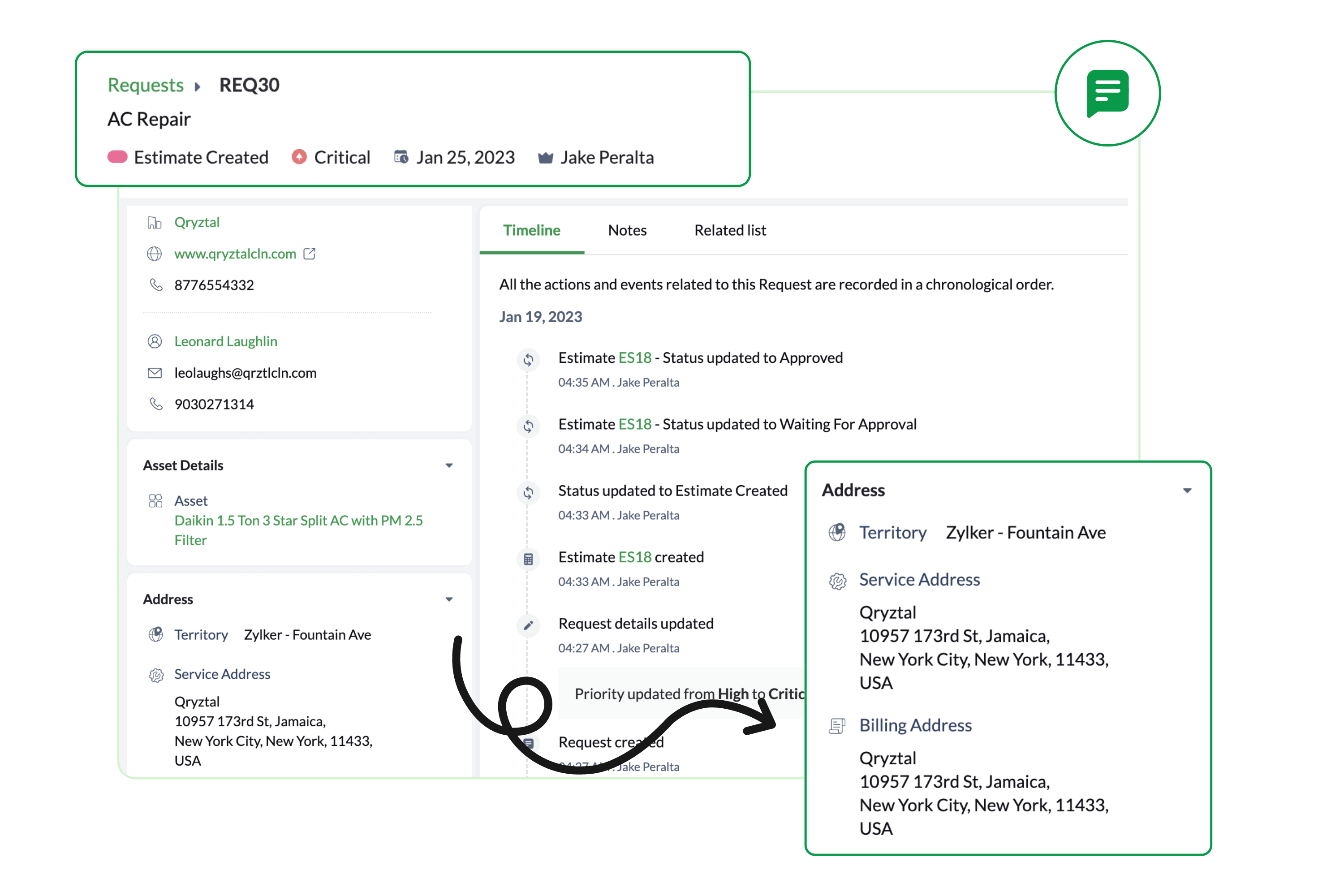 Personalize customer communication