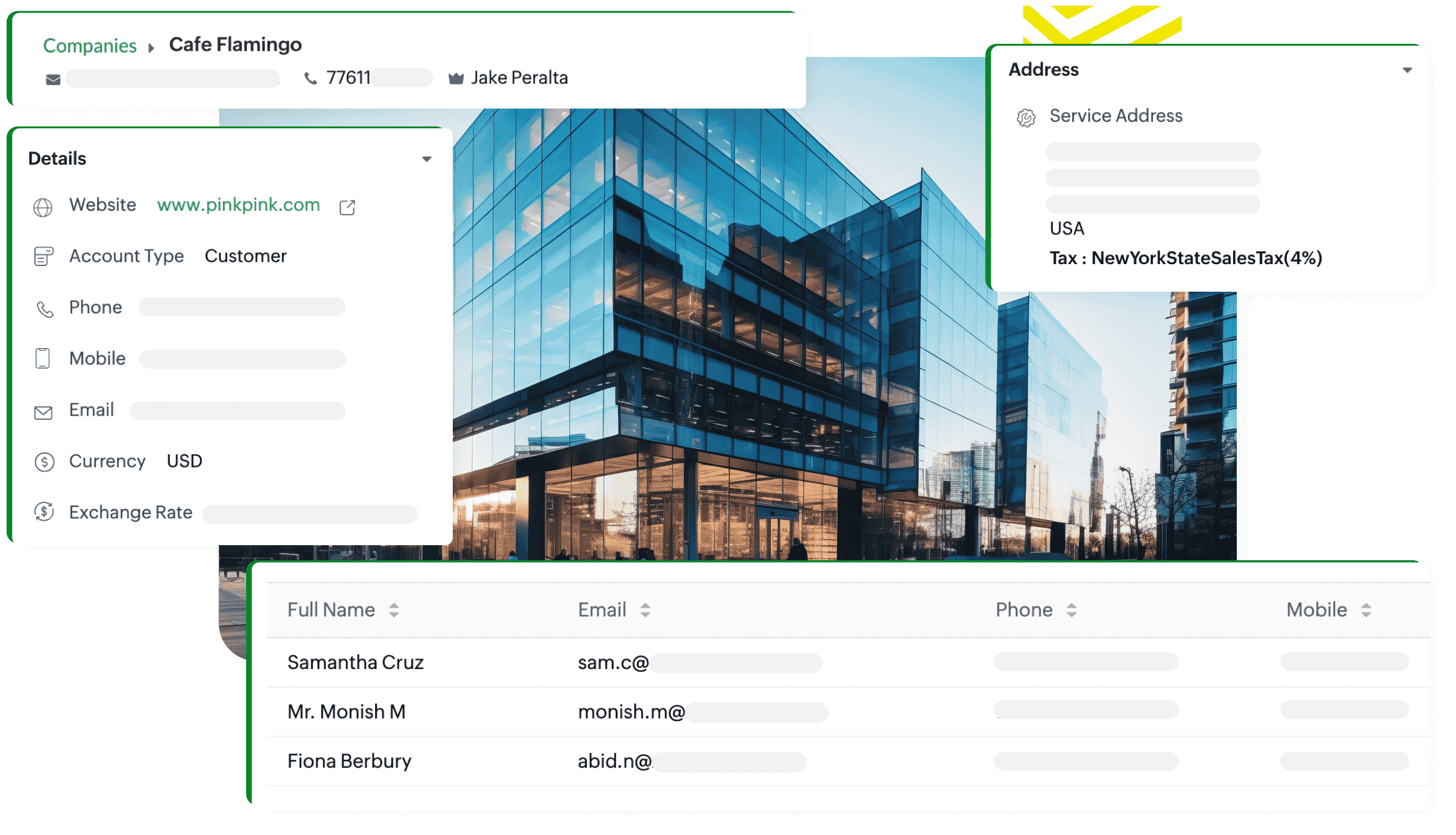 All your company data in one place