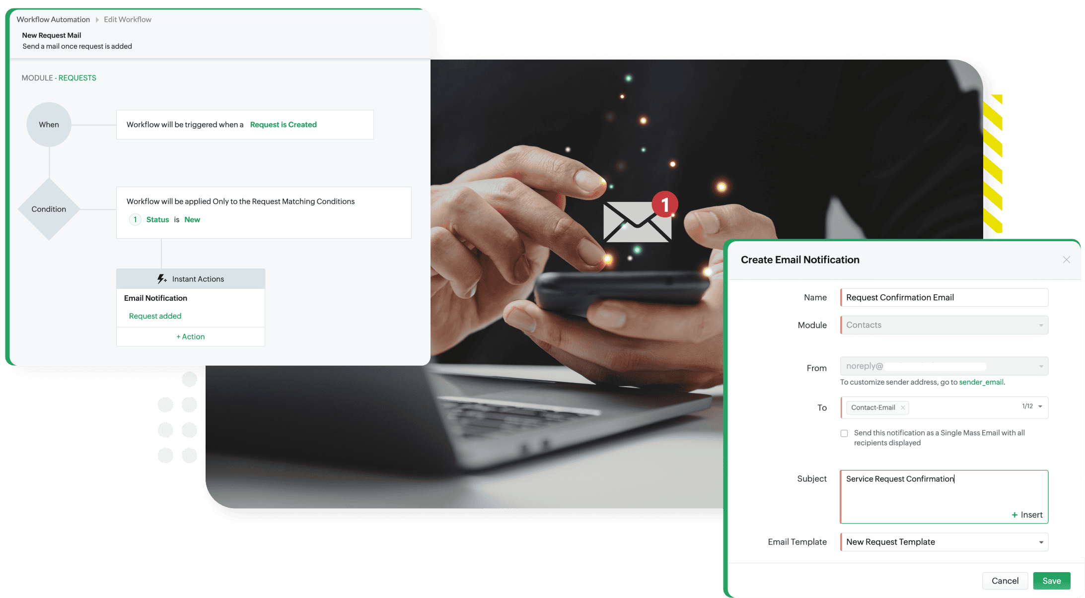 Automate recurring service appointments
