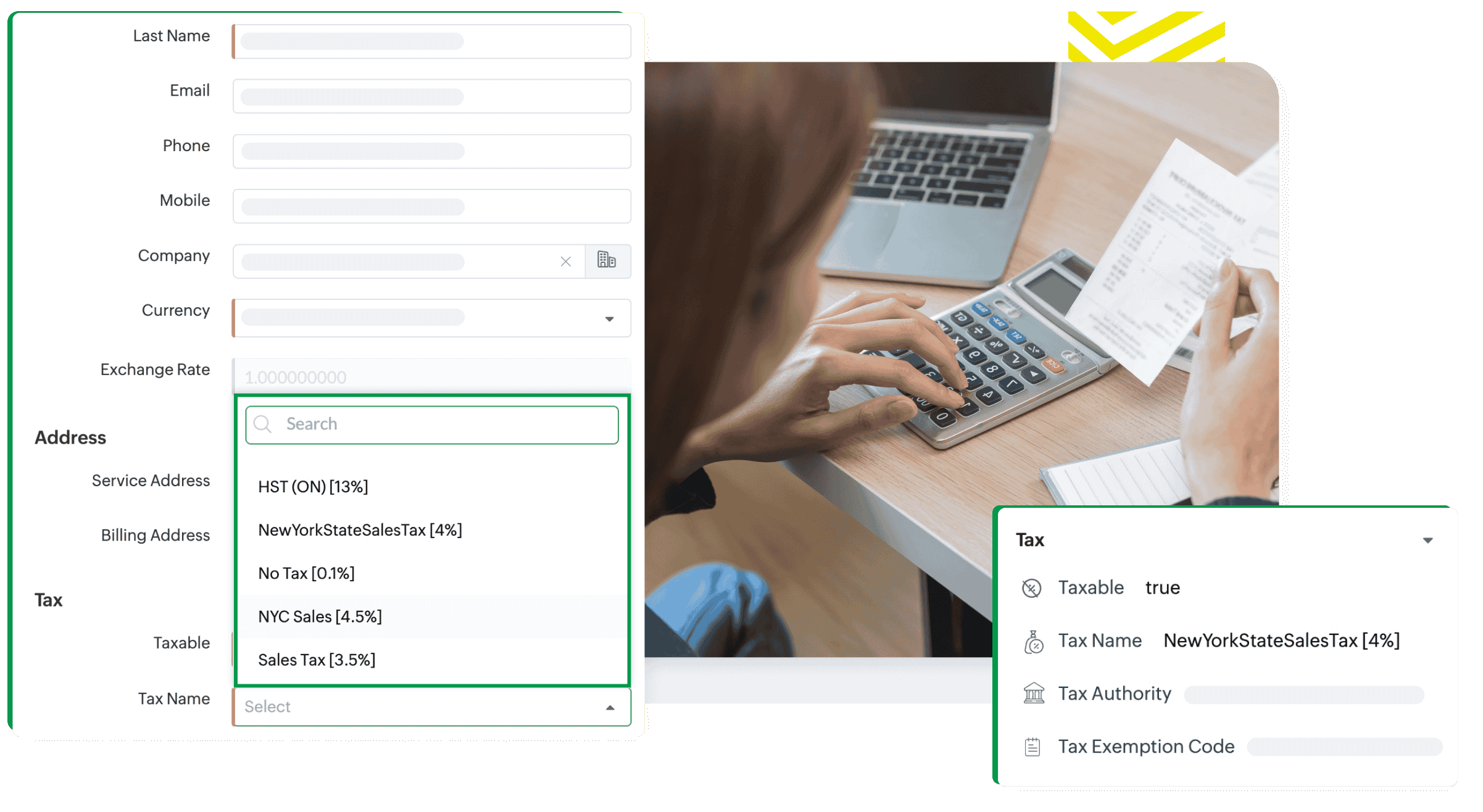 Automated tax management