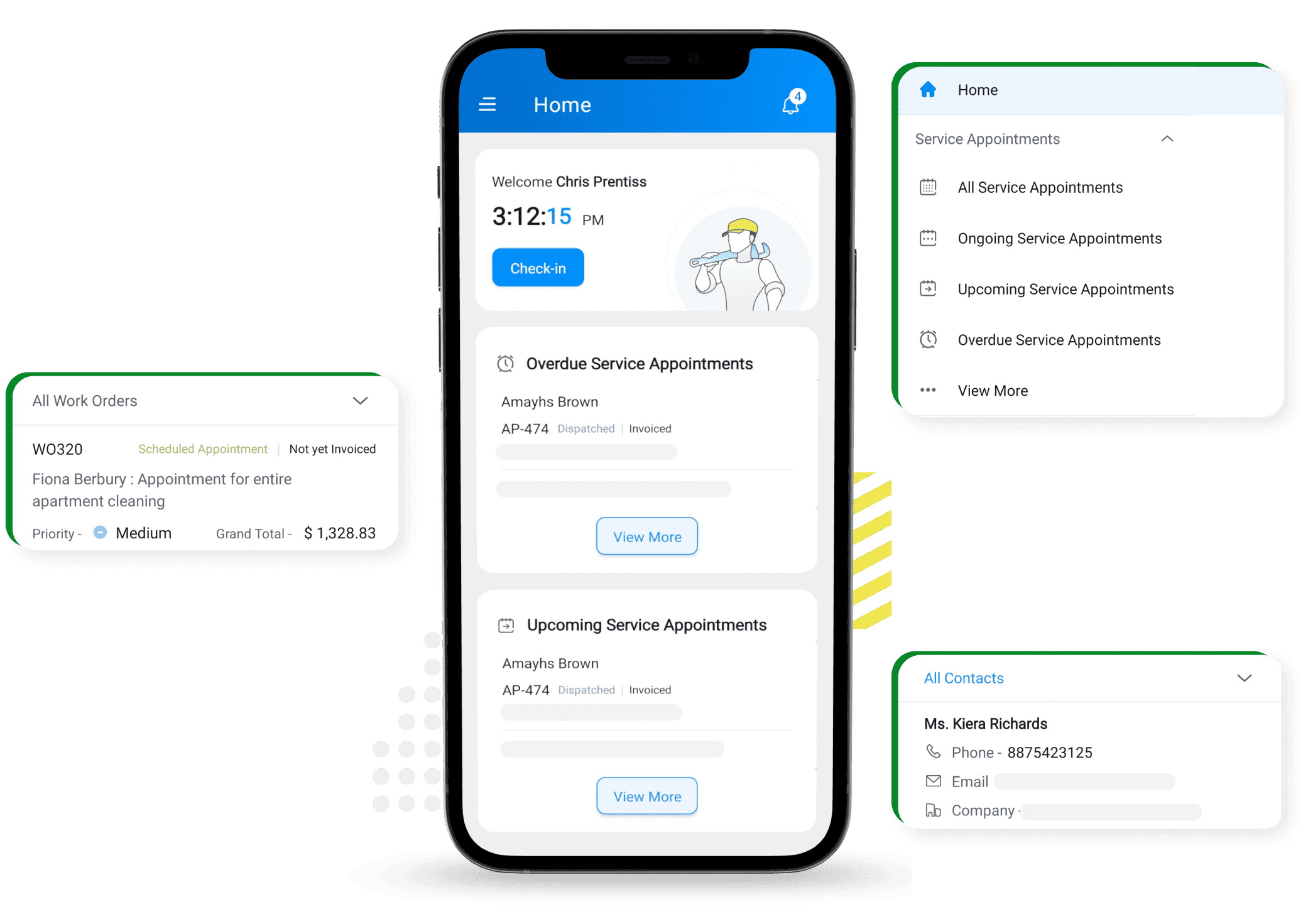 Boost your field team's productivity with the Zoho FSM mobile app