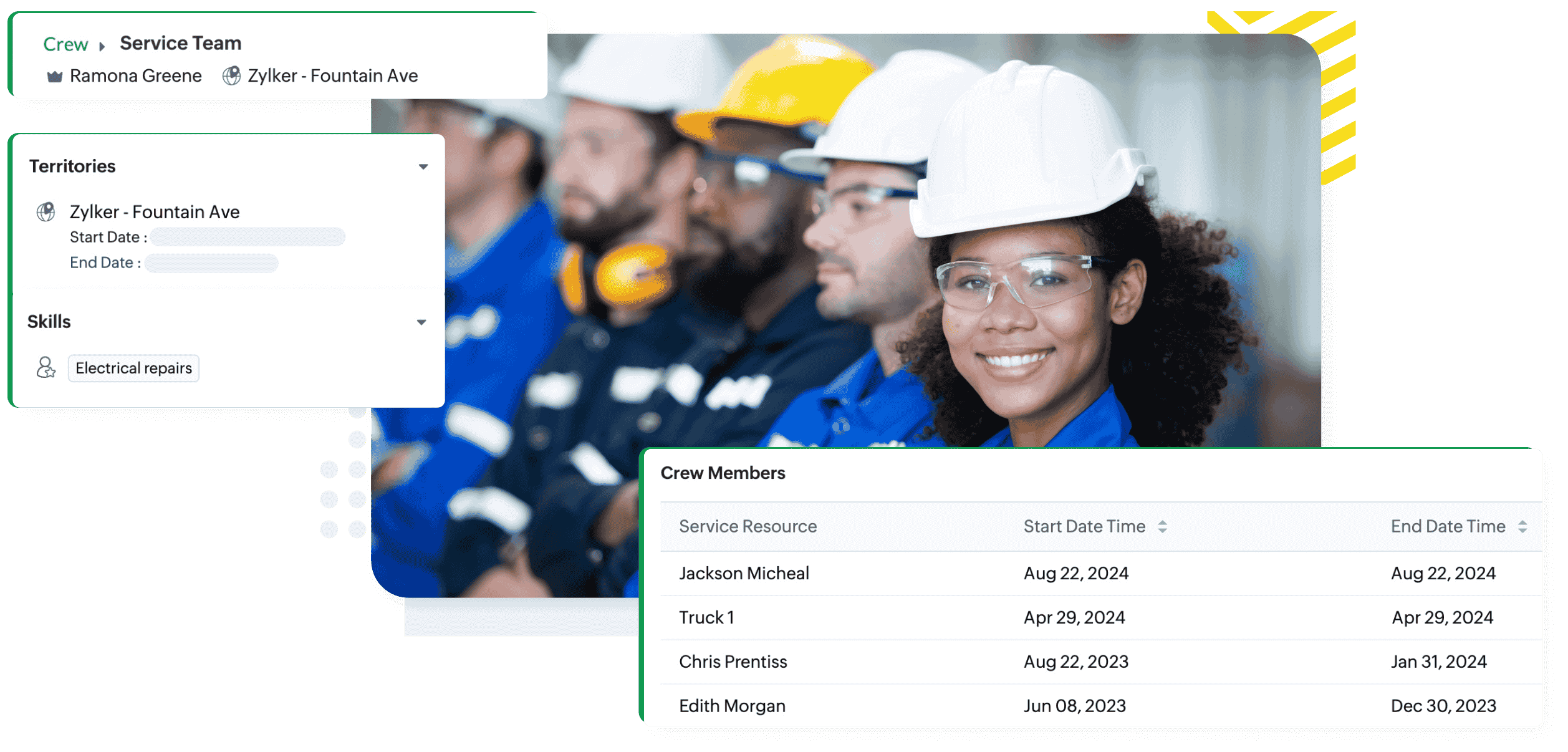 Build crews to tackle complex jobs