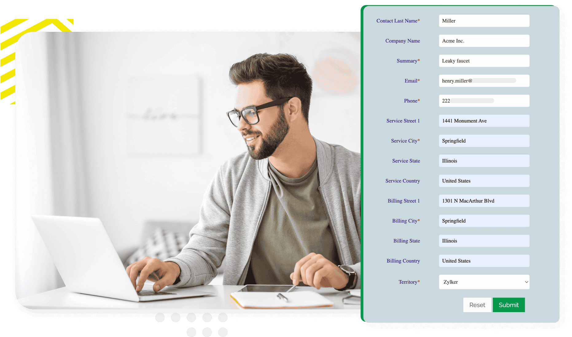 Embedded forms