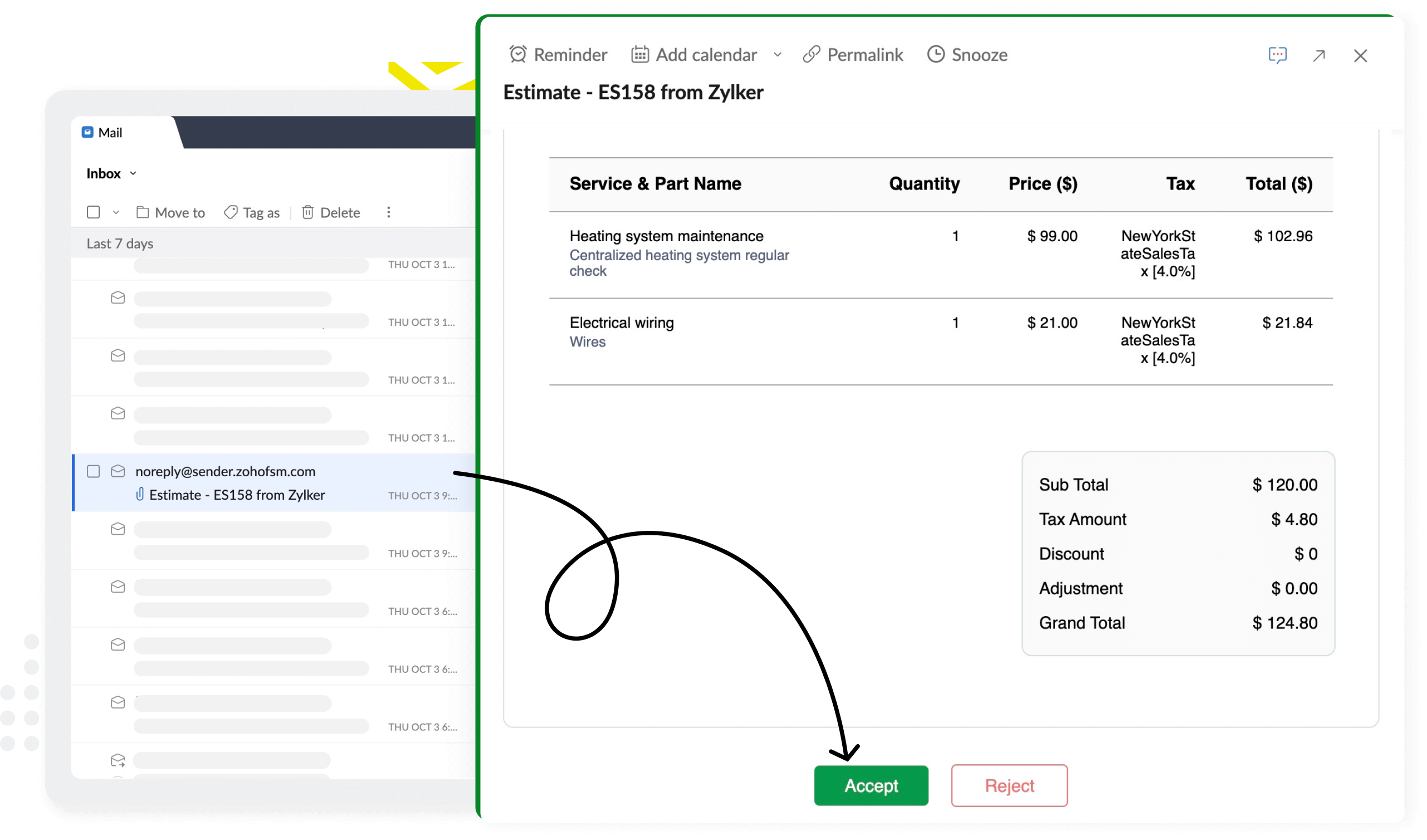 Enable speedy conversions with easy estimate approvals