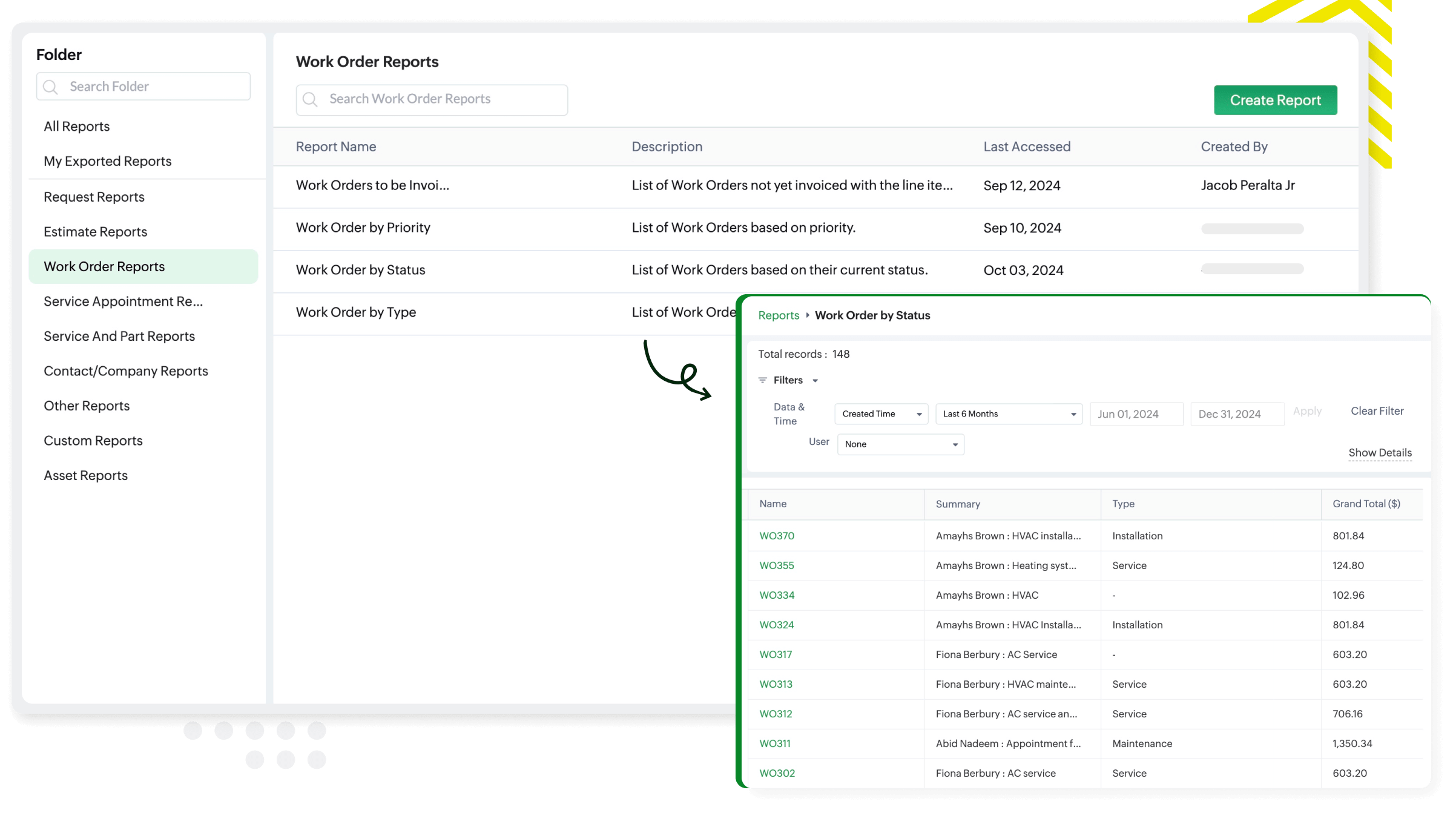 Gain actionable insights with reports