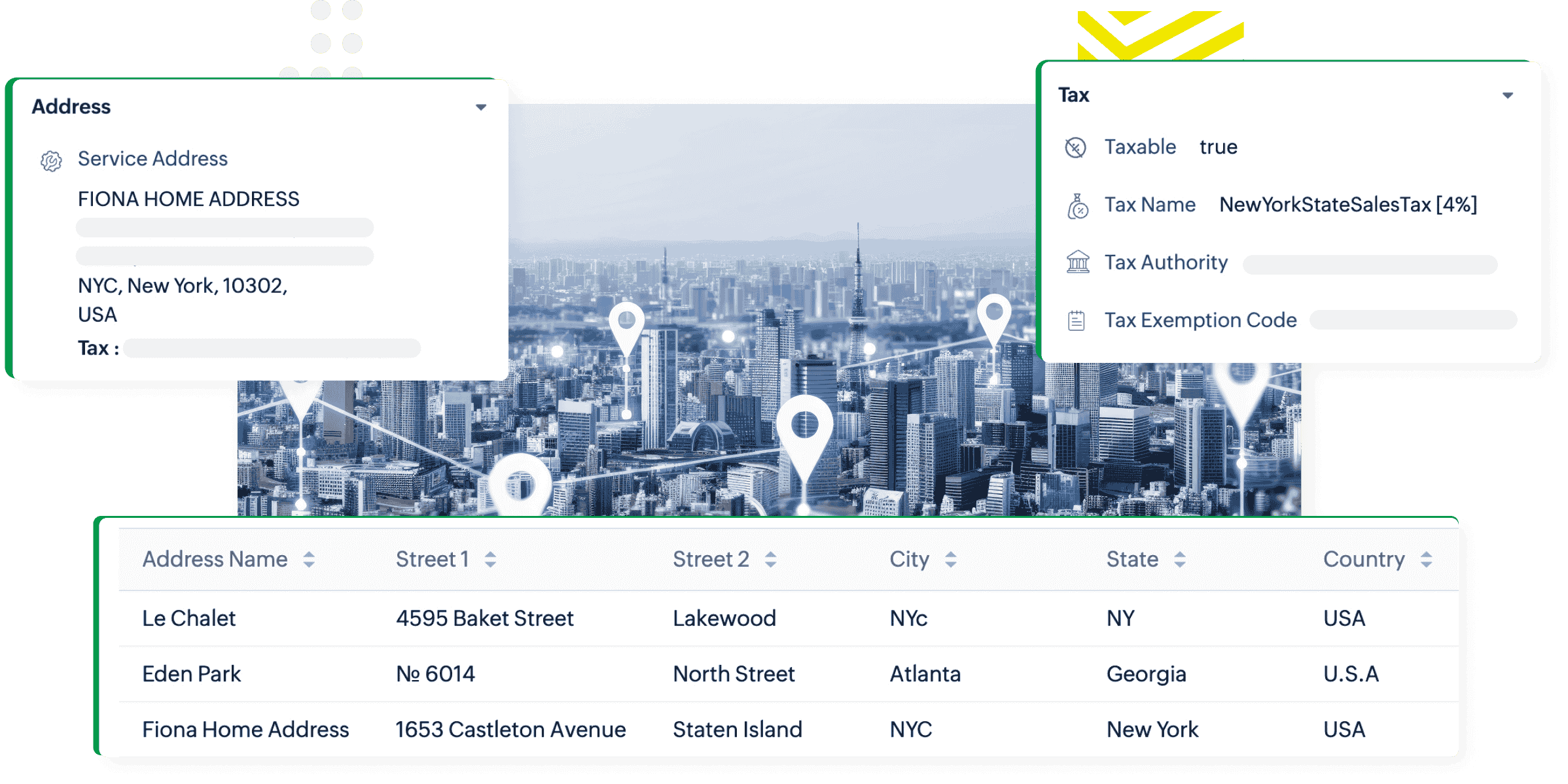 Manage multiple customer addresses with ease