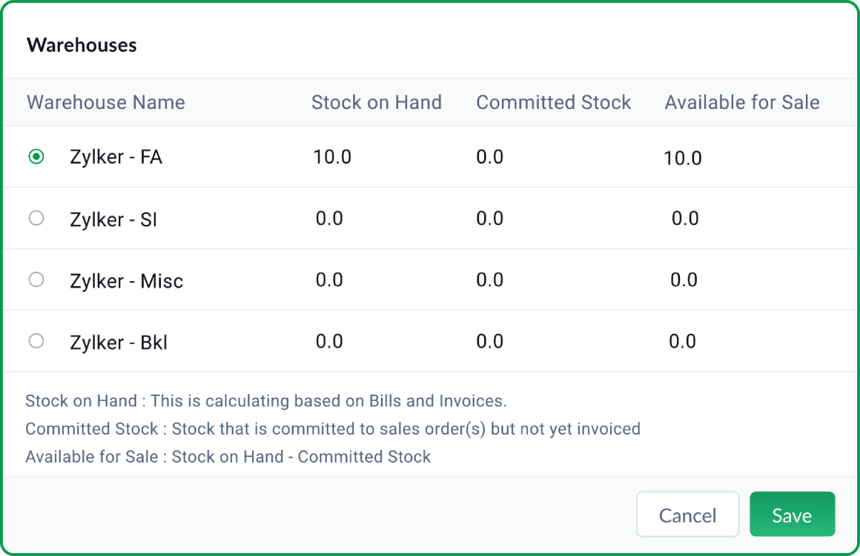 Zoho Books / Zoho Invoice