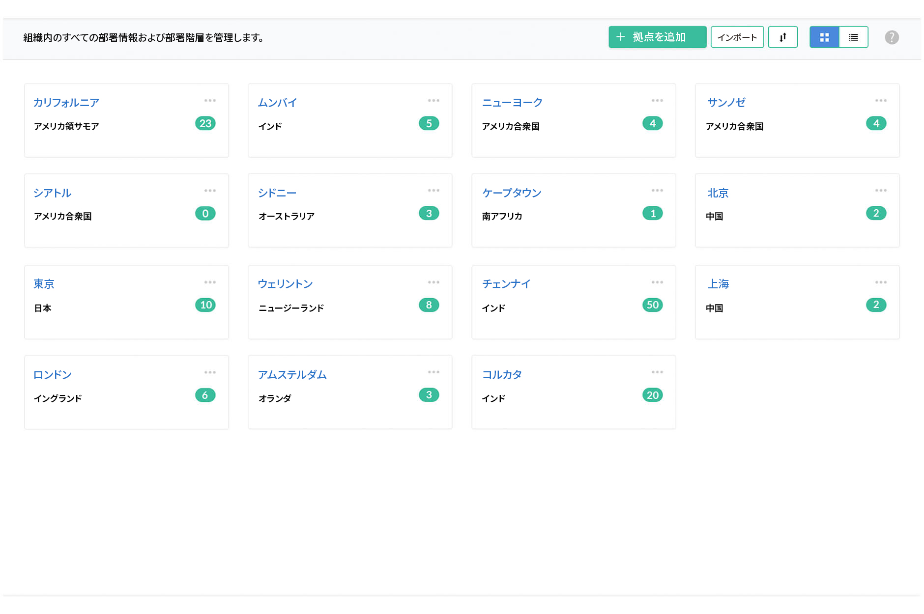 Zoho People 従業員オンボーディング