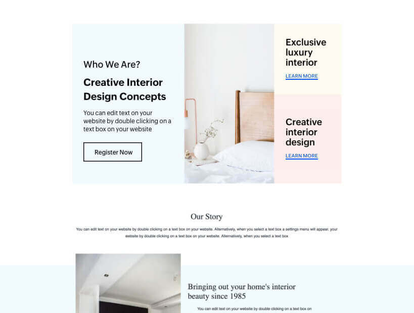 high-converting landing page templates