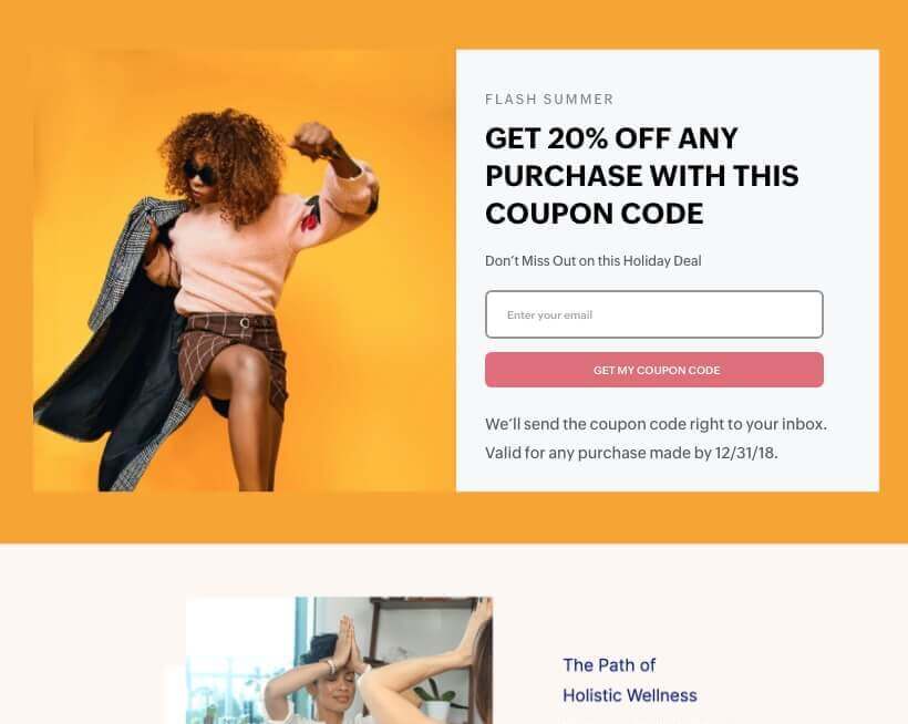 free landing page templates