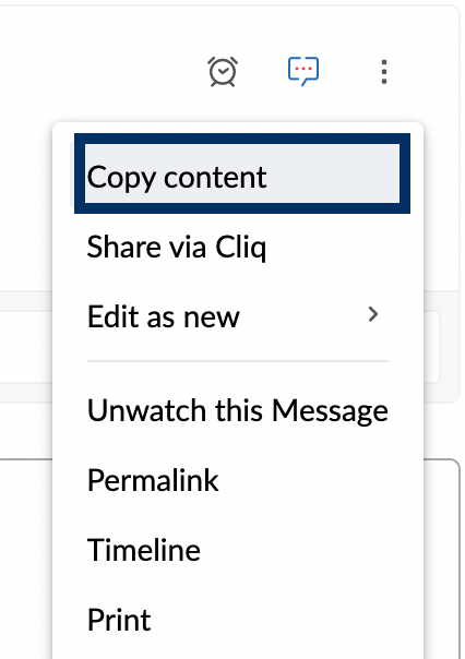 copy content
