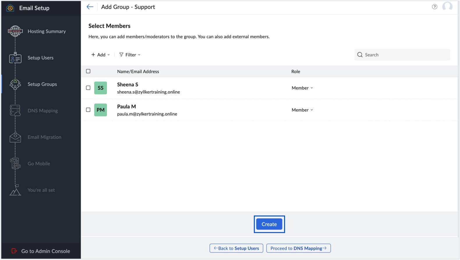 作成できるグループ数 作成できるグループ数
