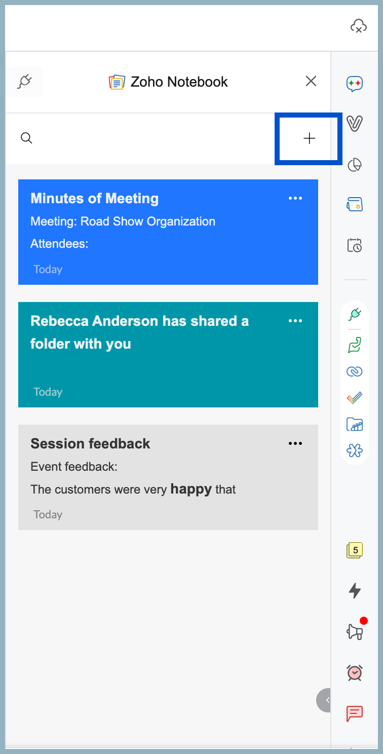 Add notes