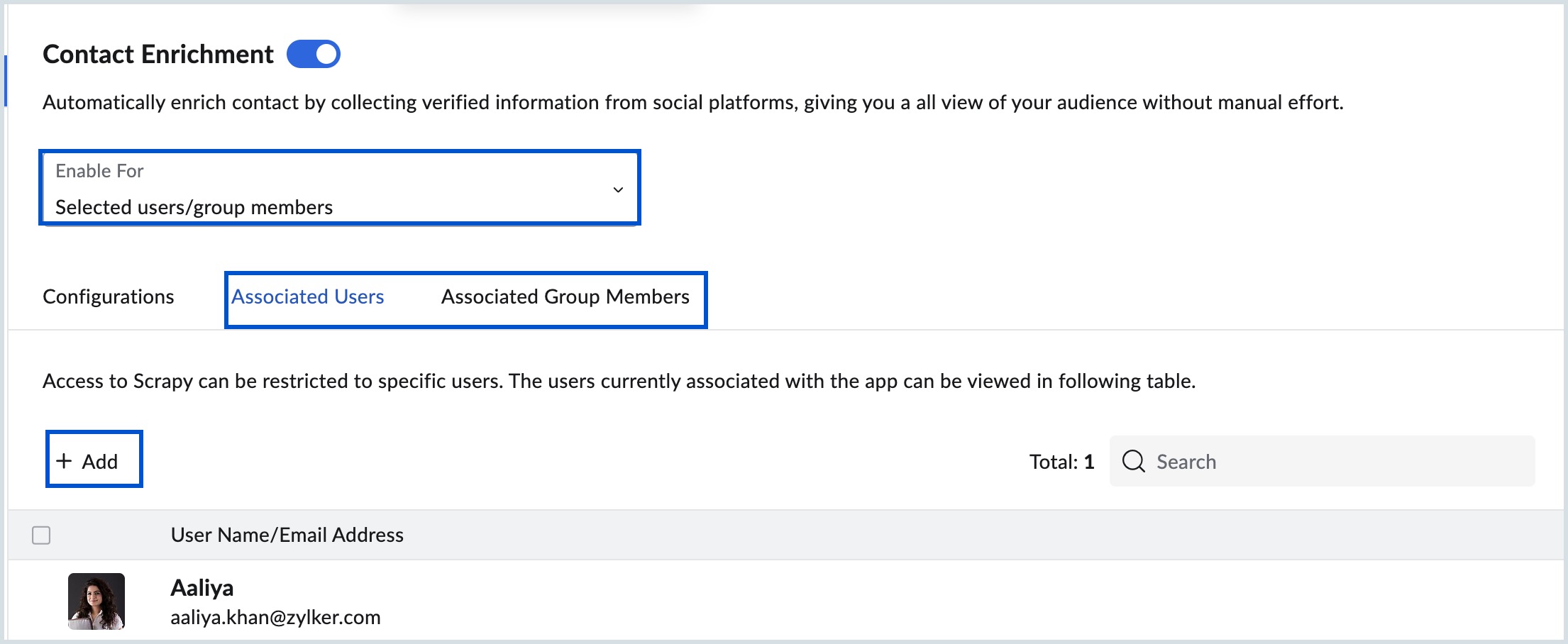 associate users associate users