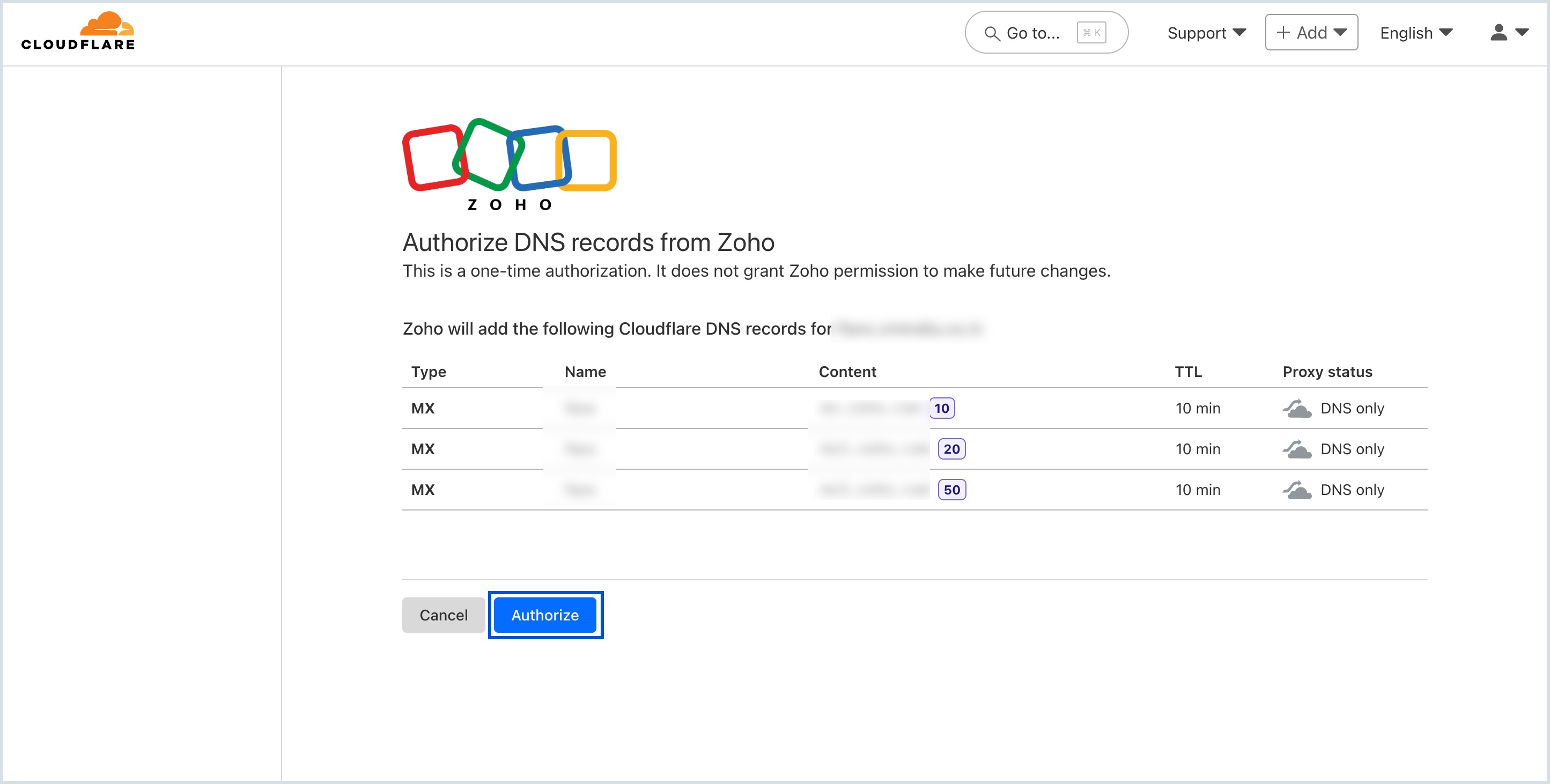 Authorize MX