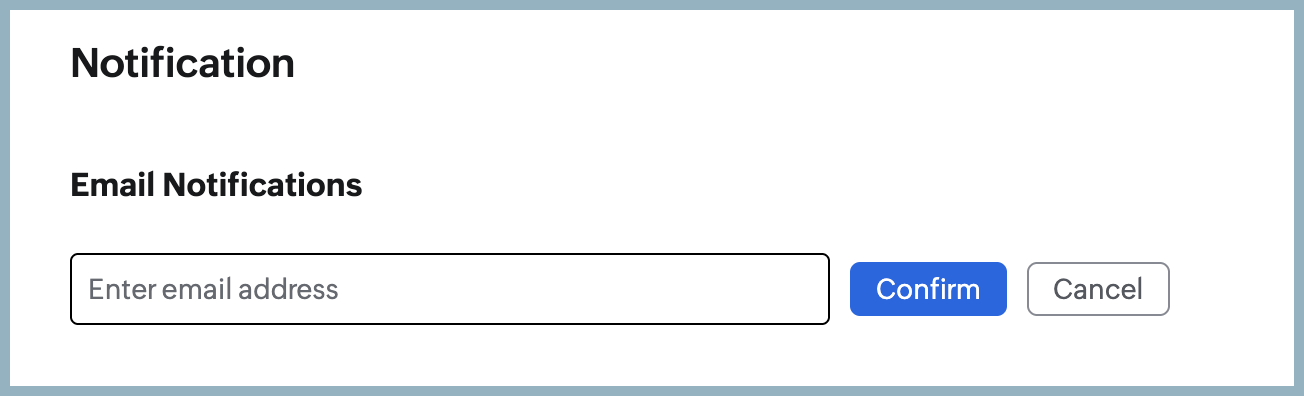 Change email address