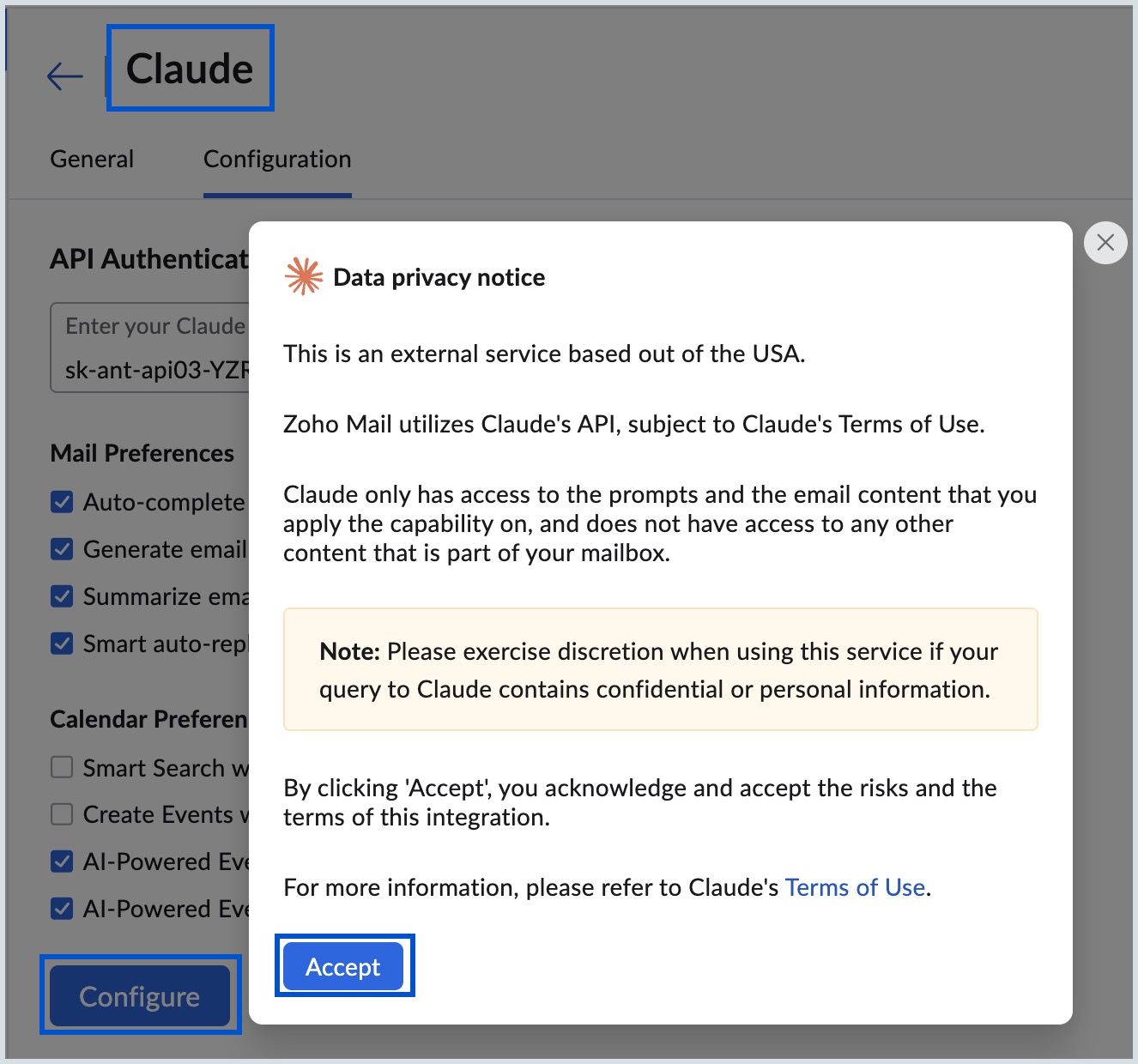 configure claude configure claude