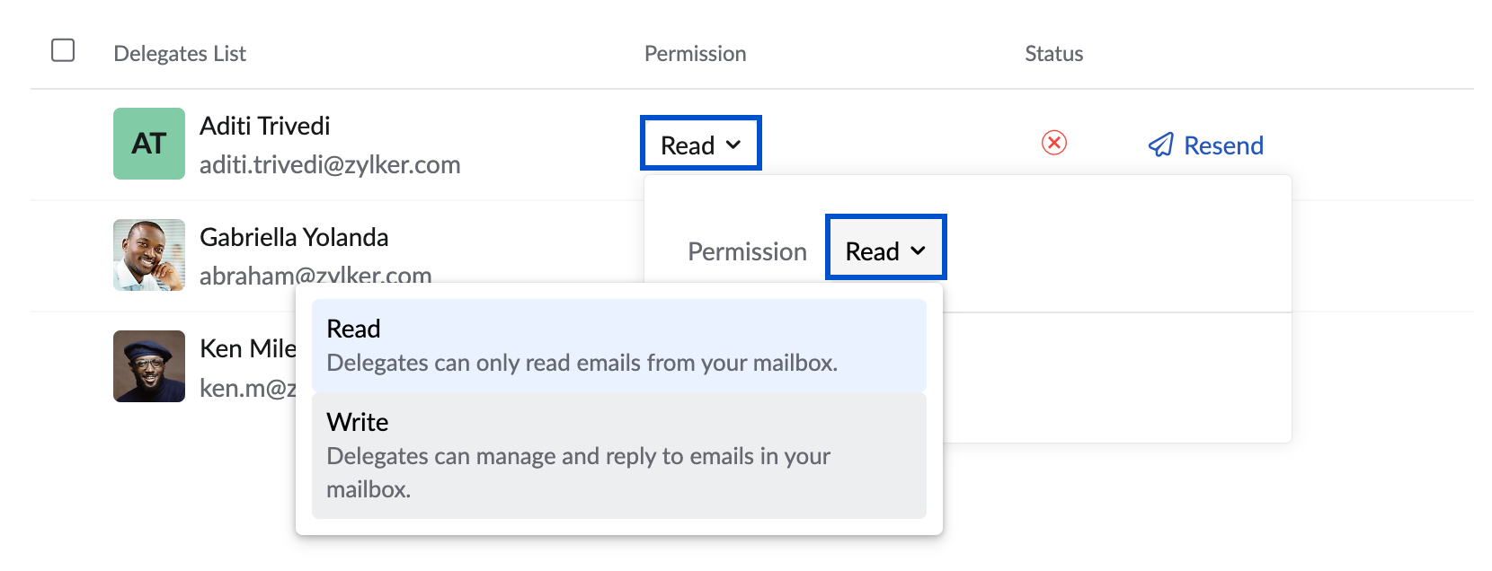 Edit permission Edit permission