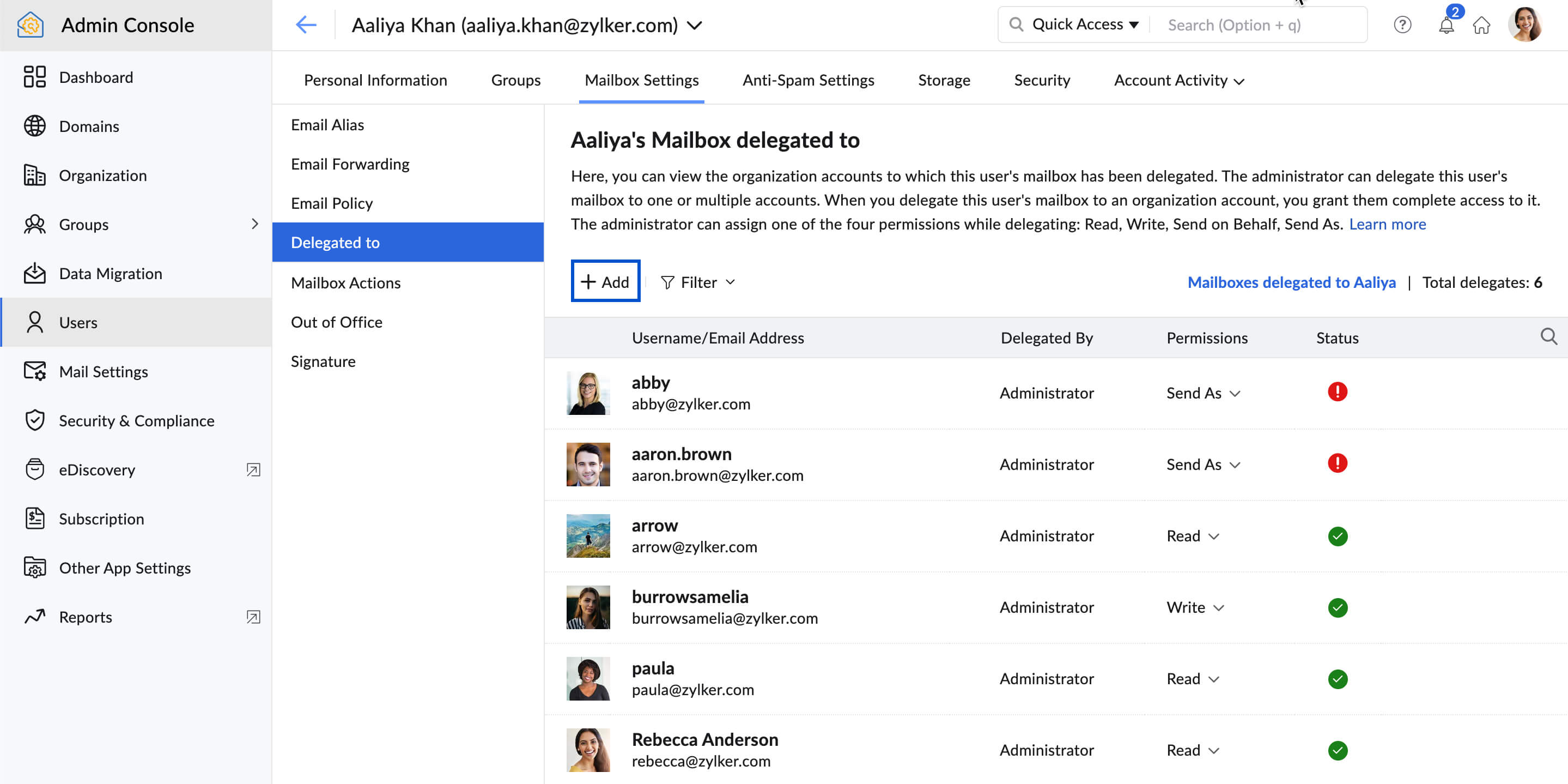 Add delegates Add delegates