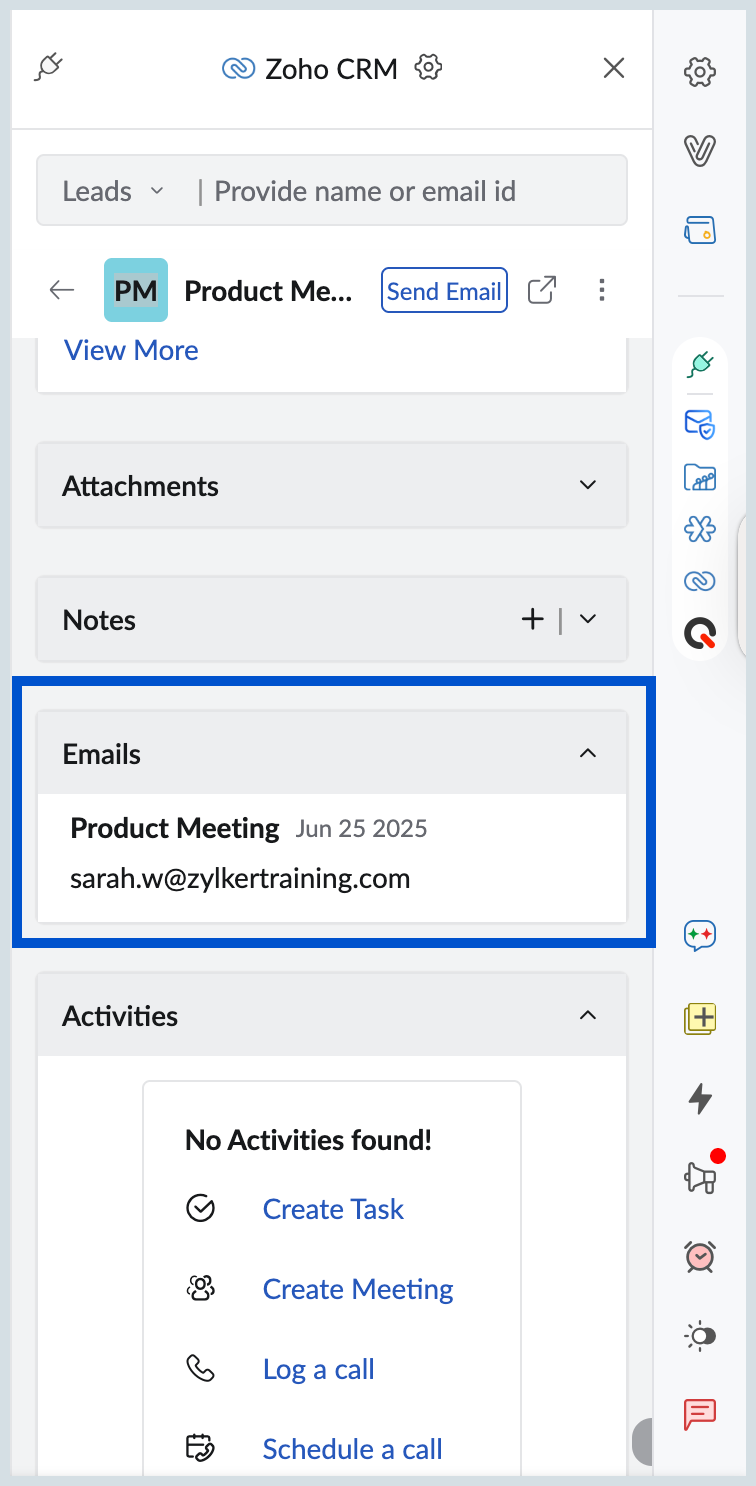 Associated with email