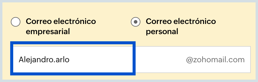 correo electrónico