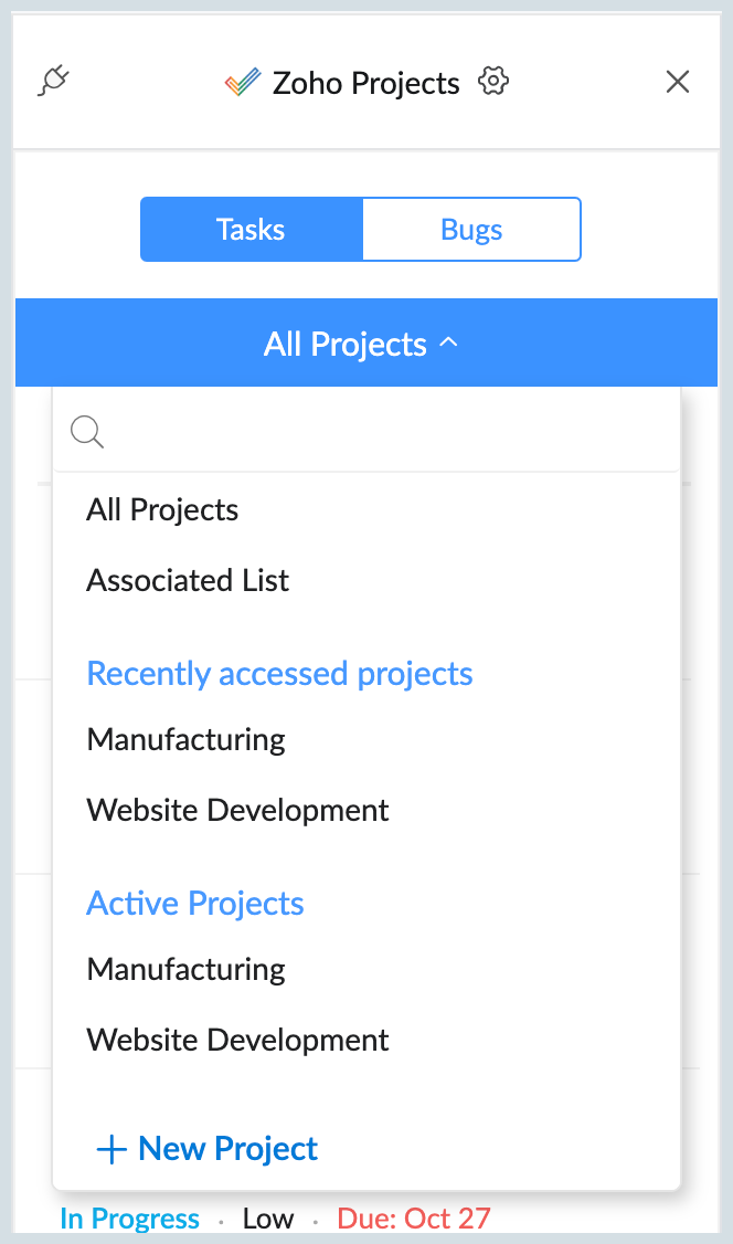 Zoho Projects