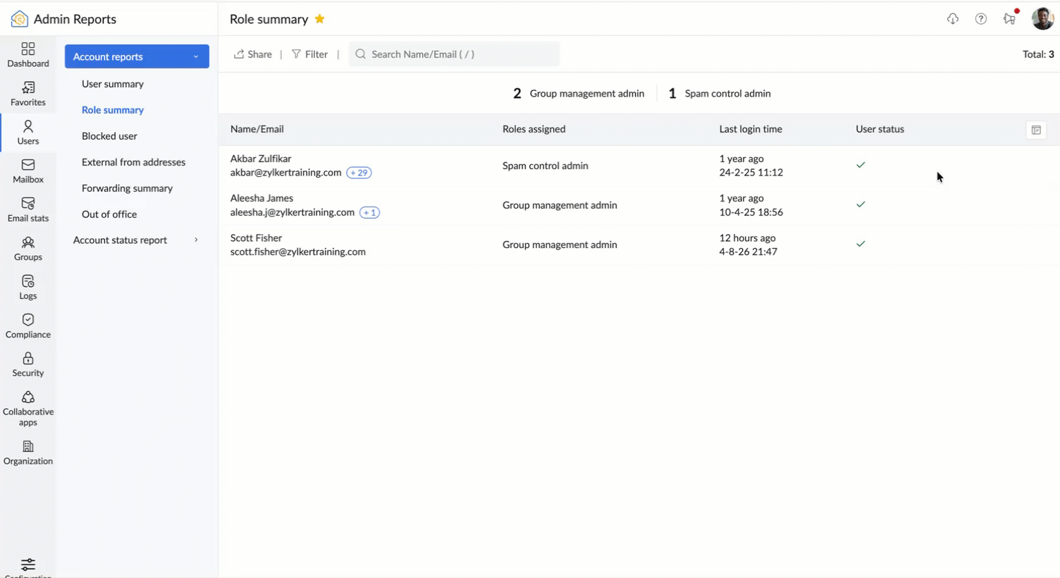 Manage columns Manage columns