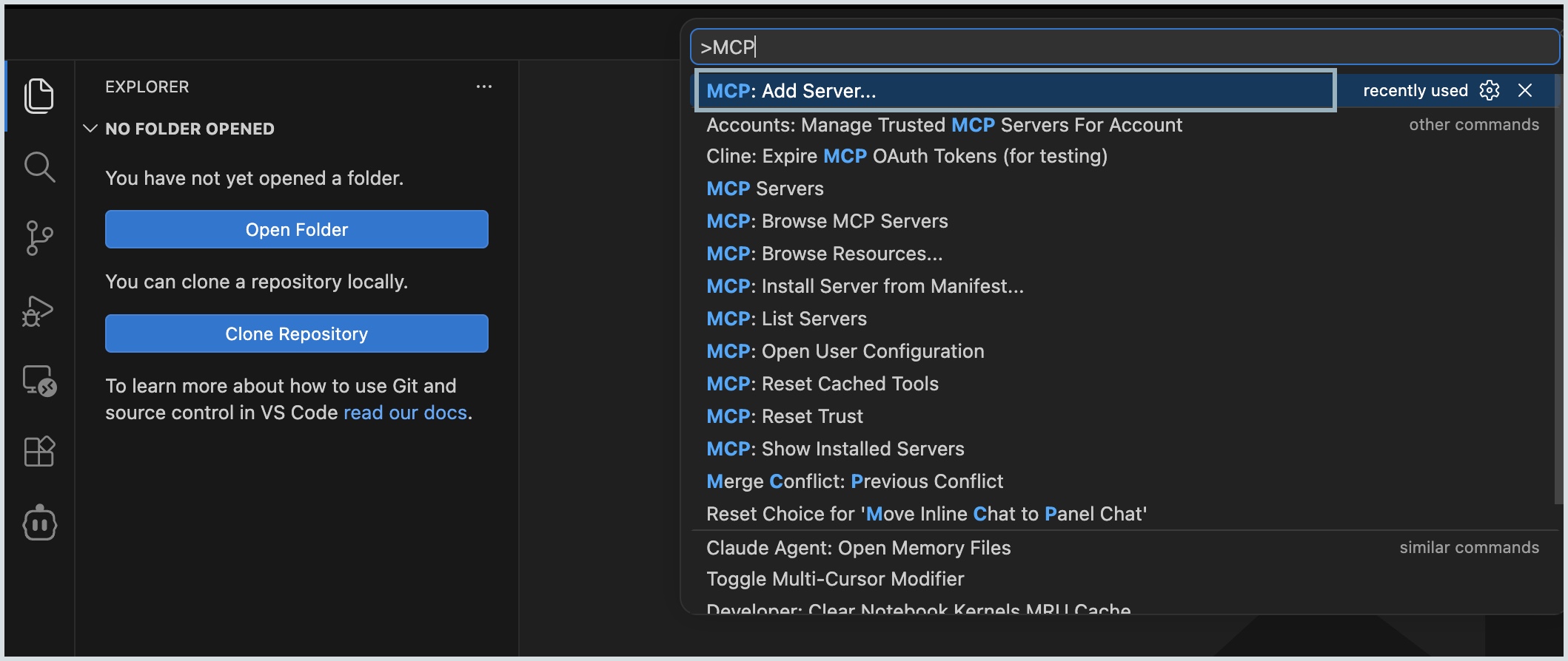 MCP add server MCP add server
