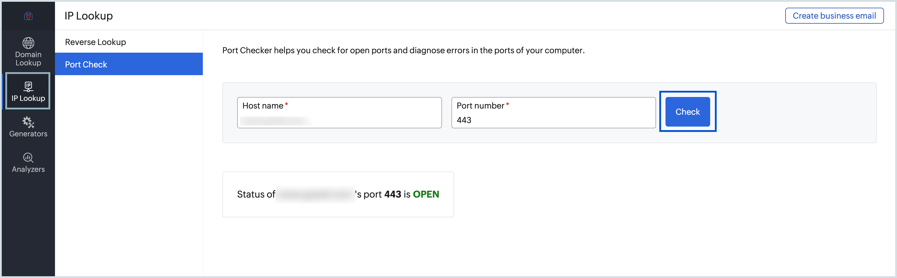 port checker