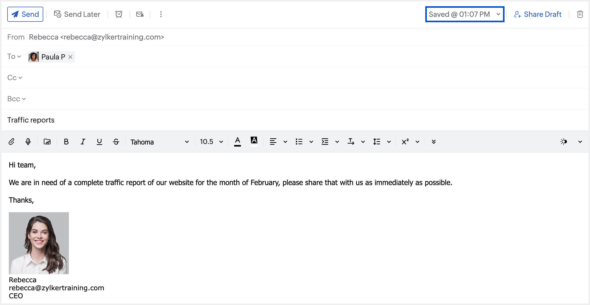 Save draft Save draft