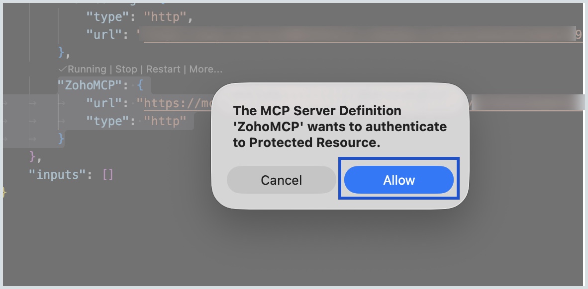 Allow to authenticate Allow to authenticate