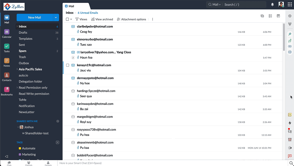 comando de configuración